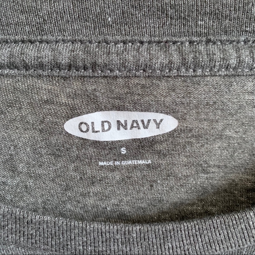 3/$20 Old Navy Gray Mickey Mouse Graphic Tee - Picture 3 of 7